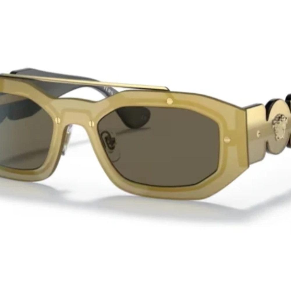 Versace Gold Sunglasses